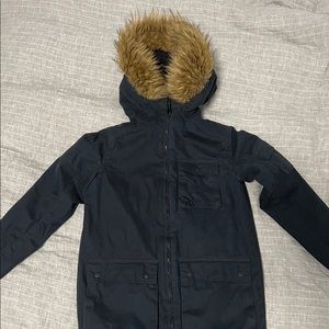 Burton BRTN parka jacket with faux-fur, size XS
